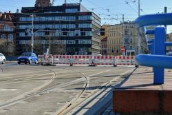 Wrocław - Ważny etap inwestycji na pl. Jana Pawła II zakończony