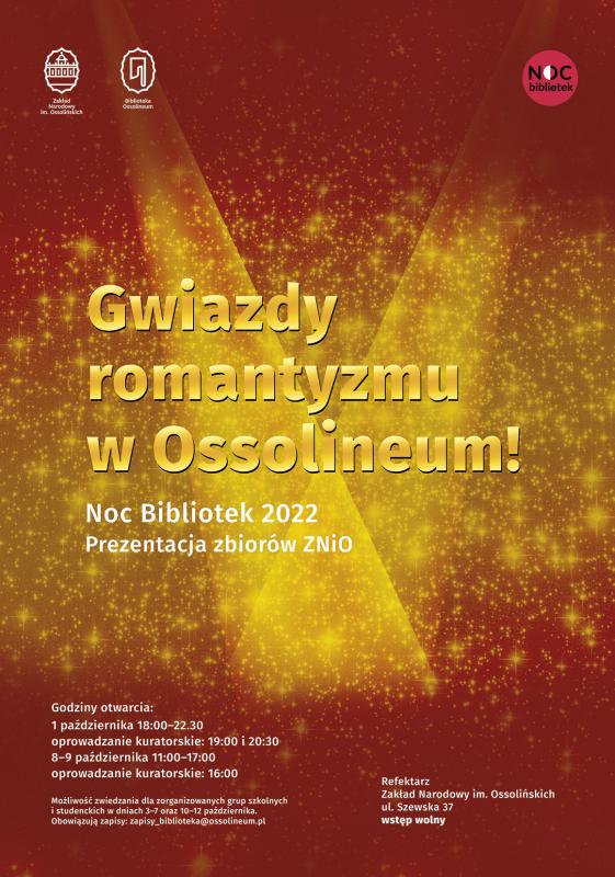 Ossolineum - wystawa z okazji Nocy Bibliotek
